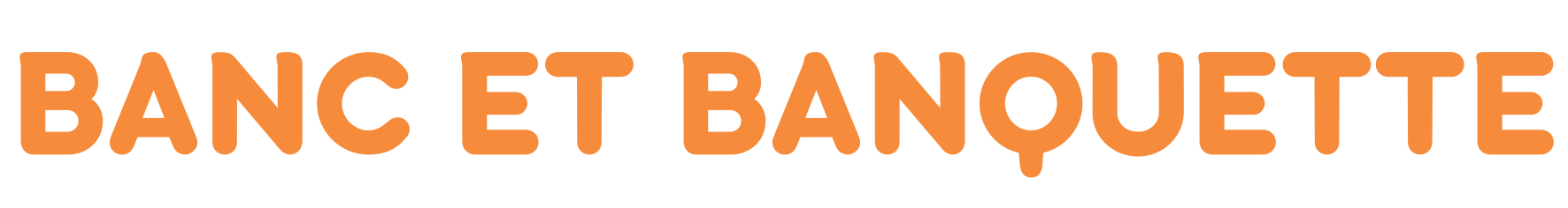 Banc et Banquette